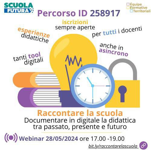 Raccontare la scuola. Documentare in digitale la didattica, tra passato, presente e futuro