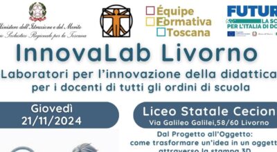 “InnovaLab” Livorno – Workshop di innovazione didattica e digitale