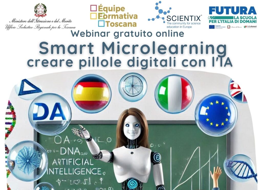 Smart Microlearning: creare pillole digitali con l’IA  