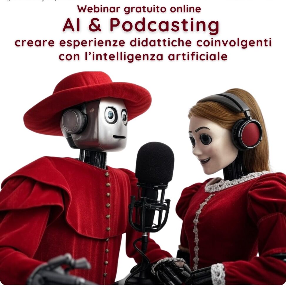 AI & Podcasting: creare esperienze didattiche coinvolgenti con l’intelligenza artificiale 